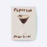 Espresso Martini Poster Çerçevesiz