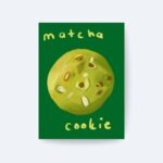 Matcha Kurabiye Poster Çerçevesiz