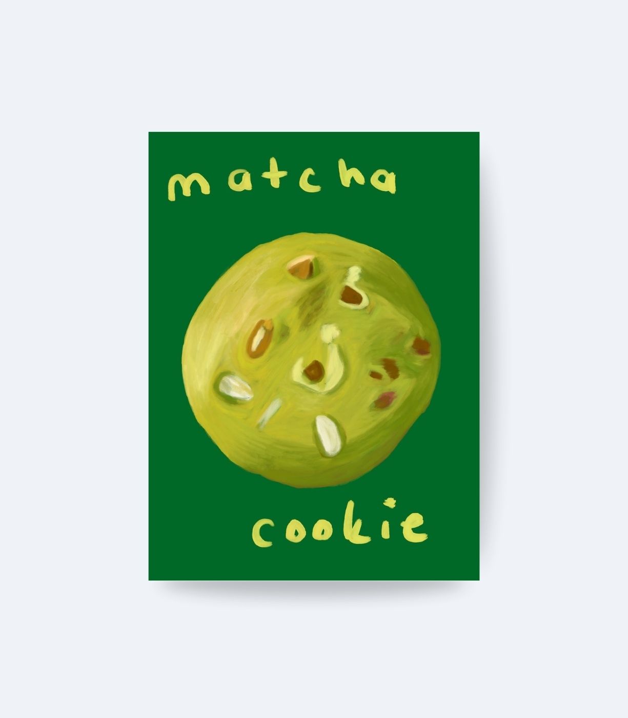1 Matcha Kurabiye Poster Çerçevesiz - Görsel 1
