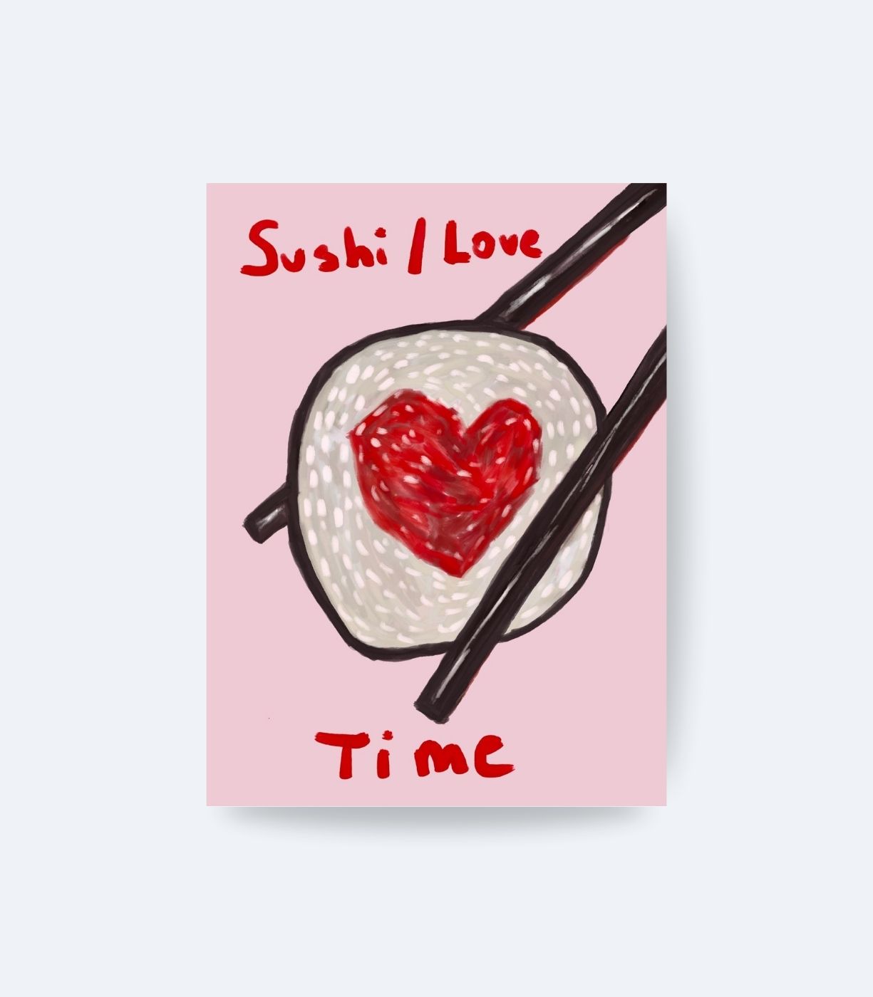 1 Sushi Aşkı Poster Çerçevesiz - Görsel 1