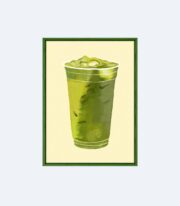Matcha Latte Poster Çerçevesiz - Görsel 2