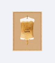 Iced Latte Poster Çerçevesiz - Görsel 2