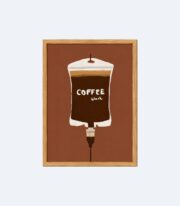 Kahve Temalı Poster Minimal Mutfak Tablo Çerçevesiz - Görsel 2