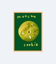 Matcha Kurabiye Poster Çerçevesiz - Görsel 2