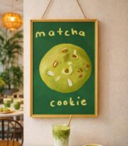 Matcha Kurabiye Poster Çerçevesiz - Görsel 5