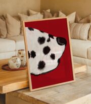 Dalmaçyalı Köpek Poster, Modern Hayvan Tablo Çerçevesiz - Görsel 7