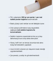 Burning For You Poster, Modern Tipografik Tasarım - Görsel 3