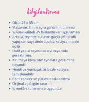Coffee Time Ayna Görünümlü Pleksi Duvar Dekoru (40x15 cm) - Görsel 7