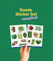 Manifest Yeşil Sueda Sticker Set