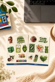 Manifest Yeşil Sueda Sticker Set - Görsel 2
