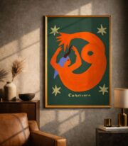 Oğlak Burcu Temalı Poster Çerçevesiz - Görsel 3