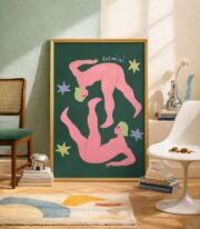 İkizler Burcu Temalı Poster Çerçevesiz - Görsel 7