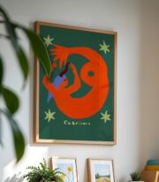 Oğlak Burcu Temalı Poster Çerçevesiz - Görsel 7