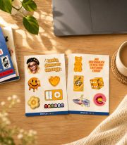 Manifest Esin Sarı Sticker Set - Görsel 3