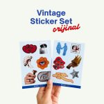 Vintage Sticker Set