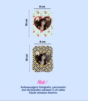 2’li Magnet Fotoğraf Çerçevesi Seti – Kiraz & Papatya - Görsel 3