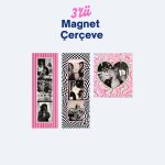 3’lü Magnet Fotoğraf Çerçevesi Seti – Retro Mix
